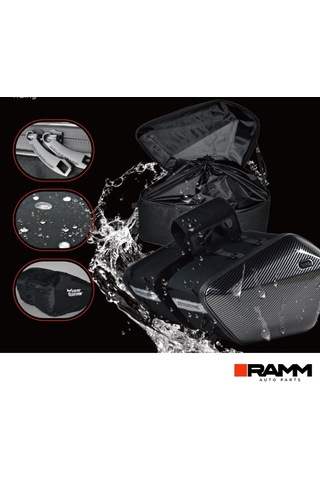 Bmw Motorrad R1250gs / Adv - R1300gs / Adv Sağ Ve Sol Yan Çantaları - 2 Adet 15 Lt - Gri Siyah
