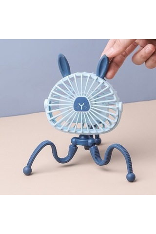 Sevimli Karikatürler Ahtapot Taşınabilir Usb Fanlar El Bebek Arabası Braketi Sessiz Fan Mini Standı Fanlar Zrkqpw Var Ayaklı Pembe 5 Adetten Az
