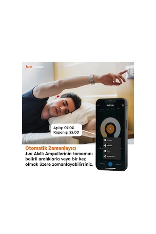 Juo Lumex Akıllı Ampul 11w Led Rgb Wifi & Bluetooth