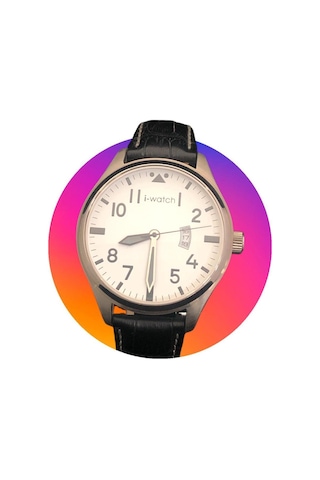 İ-watch 55215 Erkek Kol Saati Metalik Gri