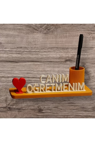 Öğretmenler Günü Özel Masaüstü İsi Mli K Kalemli K Kalemlik Ofis Ve Masaüstü İçin Dekoratif Ürün