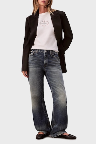 Calvin Klein Bayan T Shirt Lv047e811g Ybh Krem Krem