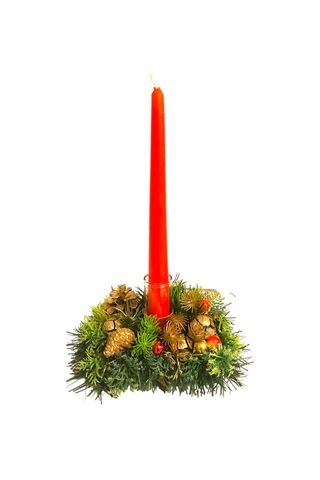 Yılbaşı Tekli Mumluk