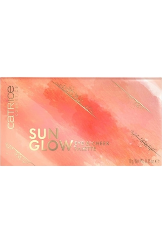 Catrice Catrıce Sun Glow Göz Ve Yanak Paleti, 6 Renk, Allık, Aydınlatıcı, Mat, Işıltılı Göz Farı 01 Fairy Pink