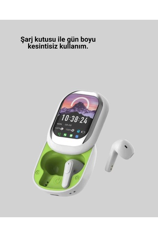 Mey İthalat Kayar Kapaklı Şarj Kutusu Ve Dokunmatik Ekranlı Bluetooth Stereo Kulaklık Diğer