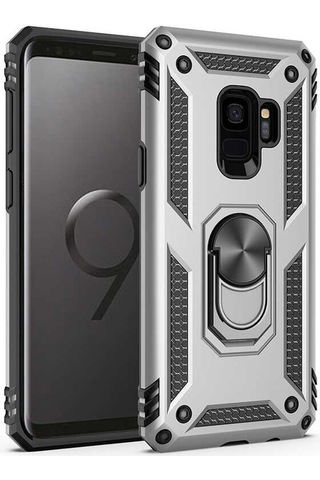 Zore Galaxy Uyumlu S9 Kılıf Msra Vega Kapak - Gri Gri