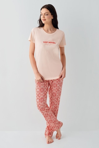 Arnetta Kadın Pembe Pijama Takım Ar3611-s-v2 Pembe