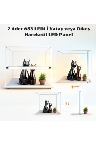 Artnest 80x80cm Pro Led Stüdyo Ürün Çekim Çadırı