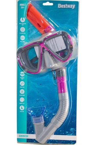 Bestway Vakumlu Snorkel Maske Set Bw24029 Çok Renkli