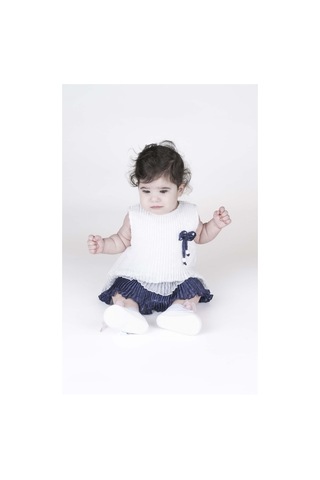 Best Kids Kız Bebek Pilili Elbise 001