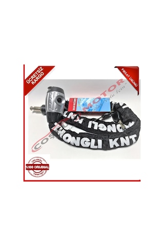 Bisiklet Motorsiklet 6 x 120 Cm Zincir Kilit Zhongli Anahtarlı N11.3326