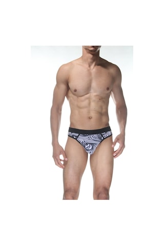 Zebra Desenli Fantezi Erkek Tangası (Dm102155) Çok Renkli