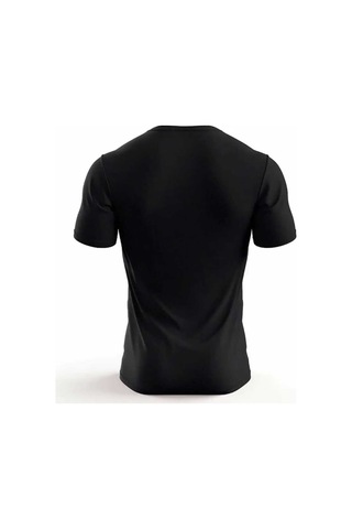 Panda Baskı Tekstil Never Give Up Baskılı Özel Tsarım Oversize Tshirt Siyah