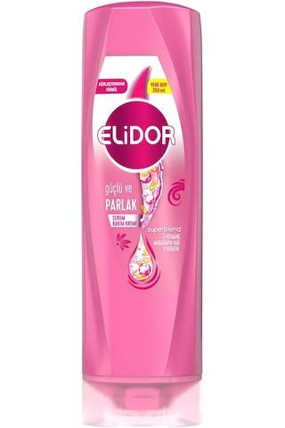 Elidor Güçlü Ve Parlak Serum Bakım Kremi Saç Kremi 350 Ml