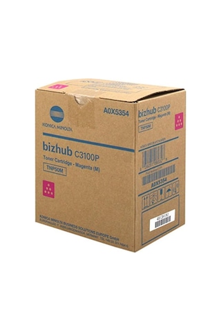 Konica Minolta Tnp-50M Kırmızı Toner