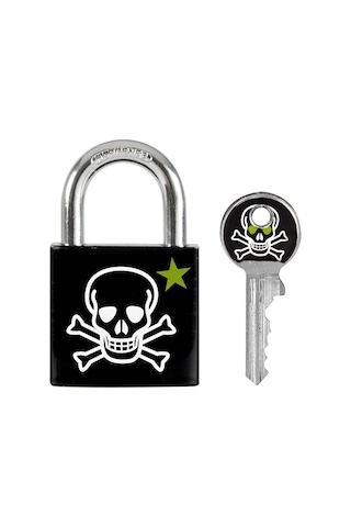 Master Lock 3430eurdskull Anahtar Asma Kilit, Kafatası Motifli, 5