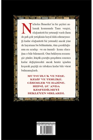 Nicholas Benedict'in Olağanüstü Eğitimi - Trenton Lee Stewart - Pegasus