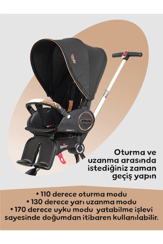Oggia Bebek Arabası V9 Bej