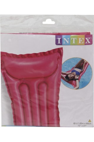 İntex Deniz Yatağı 183x69 - 59703 Pembe Çok Renkli