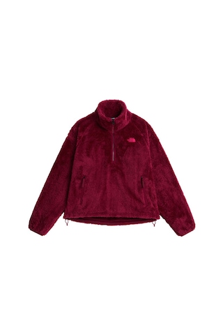 The North Face W Osıto Evolve 1/2 Zıp Jacket Kadın Outdoor Çeyrek Fermuarlı Polar Üst Nf0a8h1gmvo1 Kırmızı