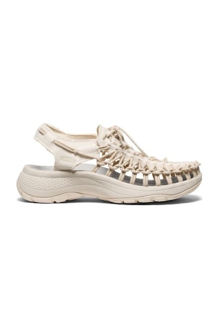Keen Uneek Astoria Canvas Kadın Sandalet - Ekru