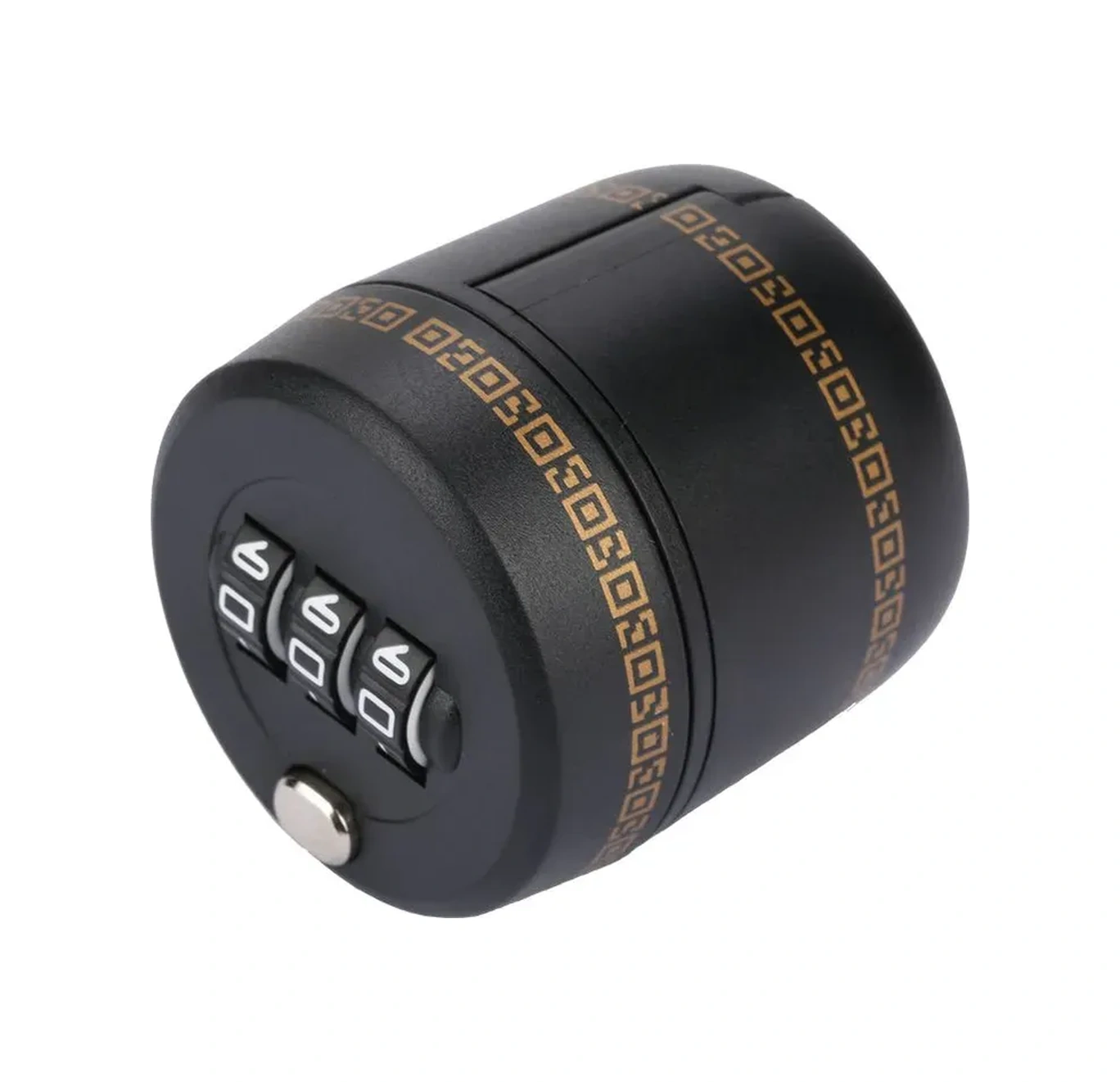 Konesam Siyah Şarap Şişesi Koruması - 3 Haneli Kombinasyon Kilidi İle Çocuk Ve Yetkisiz Erişimi Engelleme