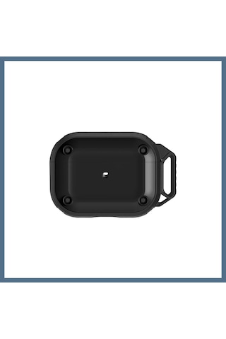 Buradabulabilirsin Movenchy Apple Uyumlu AirPods Pro 2 2.nesil Asgard Kılıf - Siyah Bbz