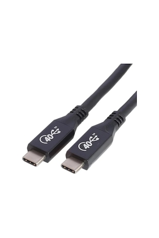 40gbps 240w 4.0 Thunderbolt Type-c To Type-c Şarj, Data 1 Metre