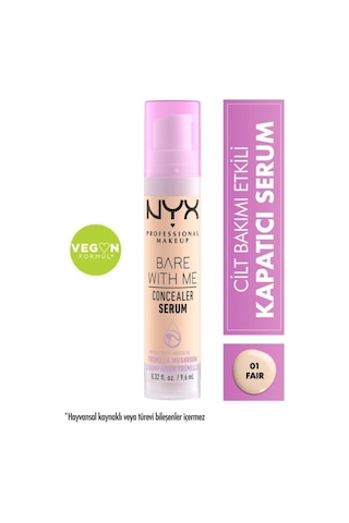 NYX Professional Makeup Bare With Me Kapatıcı Serum 01 Fair