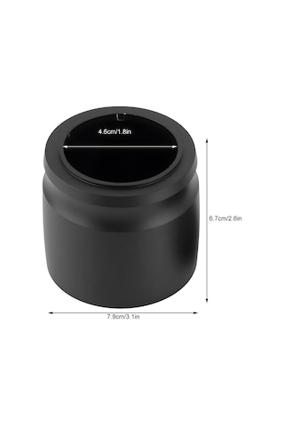 Xiyyadms 58mm Çelik Kahve Tozu Toplayıcı Seti - Kapağı Ve Press Aleti İle Profesyonel Portafilter Uyumlu, Sağlıklı Ve Temizlenmesi Kolay Kahve Gereci Gümüş Gümüş
