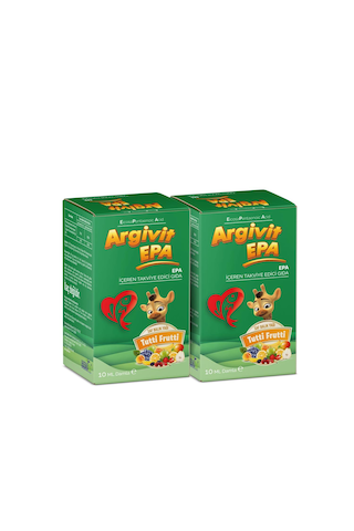 Argivit Epa Damla Balık Yağı Tutti Frutti Aromalı 2 x 10 ML