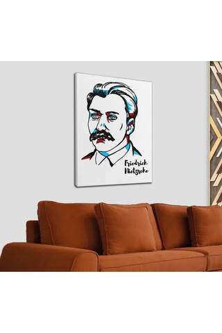 Friedrich Nietzsche Dekoratif Kanvas Tablo 1240