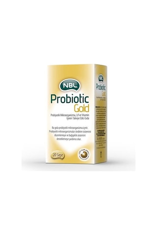 Nbl Probiotic Gold 20 Saşe Nbl Probiotic Kids 30 Tablet
