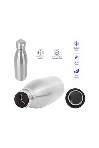Sunup Sn-25713 Şişe Tipi 500 Ml. Paslanmaz Çelik Termos