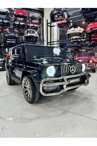 Oyuncaksepeti Mersedes G63 24 Volt Akülü Araba İsme Özel Plaka Siyah