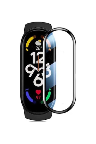 Newface Xiaomi Mi Band 5 Polymer Nano Ekran Koruyucu Semeglbl - 38 - Şeffaf