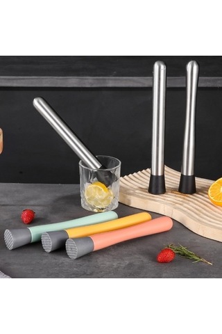 Dancemonkey Kokteyl Limon Küçük Karıştırıcı Çubuğu Ezilmiş Buz Çekici