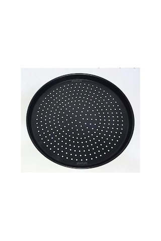 40cm Delikli Alüminyum Granit Pizza Tavası Yapıştırmaz Sığ Kenar Eniyi Pizza Pişirme Fırın Tepsisi Sku: Smgstka559cc9f18 Ahşap