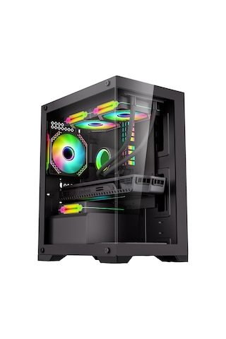 Xaser Blood X140 R7-5700X 32 GB 1 TB M.2 SSD 6 GB GTX1660 23.8" Free Dos Masaüstü Oyuncu Bilgisayarı