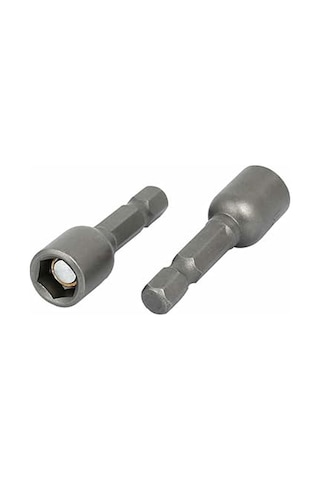 Meşem 8x45mm Lokma Bits Adaptör - Manyetik Somun Adaptörü 10 Adet