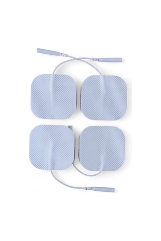 10 Paket 40 Adet Tens Pedi 5 5 Cm Kablolu Elektrot Ped Yumuşak Ve Esnek Medikal Ped