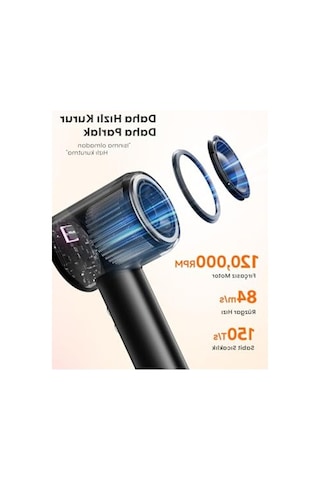 Ultra Sessiz İyonlu Saç Kurutma Makinesi, Hızlı Kurutma