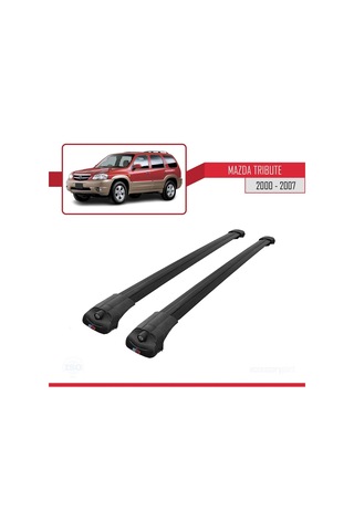 Mazda Tribute 2000-2007 Arası İle Uyumlu Ace-1 Ara Atkı Tavan Barı Siyah
