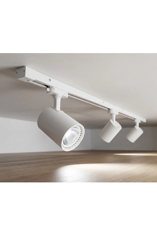 1 Adet Cata Ct 5333 Babil Ledli Ray Spot 30w Beyaz Kasa 6400k Beyaz Işık Renkli