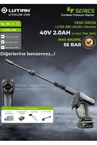 Lutian Akülü Oto Yıkama Lc-101-350