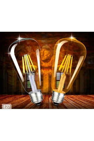 Rustik Ampül Edison Ampül 10 Adet