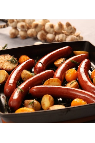 Doğal Füme Dana Frankfurter Sosis Üçlü Paket