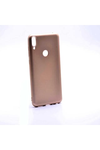 Asus Zenfone Max Pro Zb602kl Kılıf Zore Premier Silikon Kapak Gold
