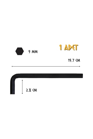 Cer-pa Norm Tekli Alyan Uzun - 5.0 Mm. - 1 Adet