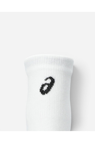 Asics 3 Pack Quarter Sock Beyaz Koşu Çorabı 3033c299-100